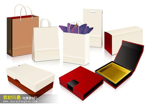 绿色包装革命 高端矢量礼品盒与手提袋的设计与应用